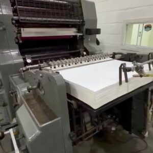 Heidlberg Mo -1 mono molha convencional.  Máquina em perfeito estado de funcionamento