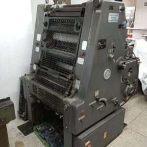 Heidelberg Gto 46 com Sistema de numeração molha convencional.