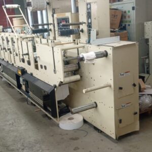 Impressora Flexografia ORTHOTEC 8 Cores, sendo cada Cor Acompanha Verniz UV, Ano 2008. Mais informações Acima