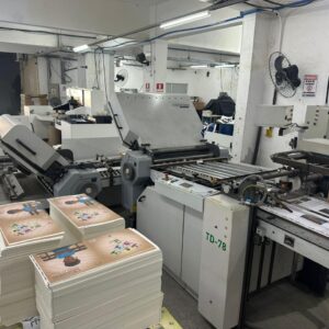 DOBRADEIRA HEIDELBERG STHALFOLDER (32 Págs) – Td 78-4-4-2 - - Ano: 2002