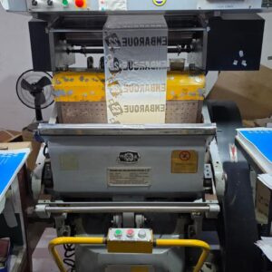 Corte vinco Guangya com hotstamping 75x52 ano 2009