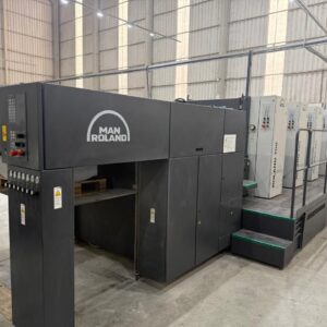 Roland 705 Sw ano 2004 RCI II, reversão Troca de chapas automática 15.000 /h Rolaria Brother 160 milhões de impressões