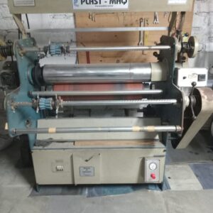 Plastificadora e Laminadora, Radial Tecnograf 85cm de boca Ano 2009 Plástico e BOPP.
