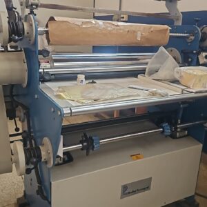 Plastificadora e Laminadora, Radial Tecnograf 85cm de boca Ano 2009 Plástico e BOPP. Ano 2011