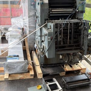 Heidelberg Gto 46 com Sistema de numeração molha convencional.