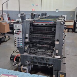 Heidelberg GTO 52-5 cores ano 1989 Alcolor original.