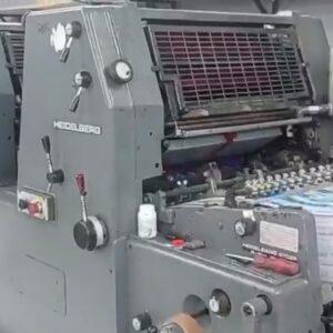 Heidelberg Gto 52-2 ano 1983 molha convencional