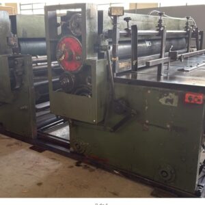 Impressora sloter 1150x2600 2 Cores Bomba Borracha / borracha Abre ao meio