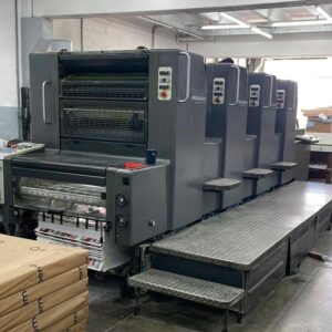 Heidelberg SM 74-4, ano 1998, saída baixa, Alcolor Original, Autoplate, Lavadores de rolaria. Com cip via cartão incluso