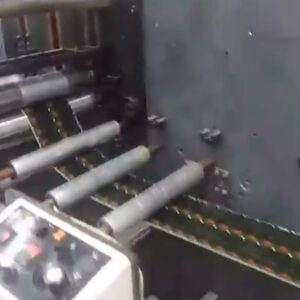 Flexo Etirama 350mm ano 2019 + verniz UV, várias ferramentas