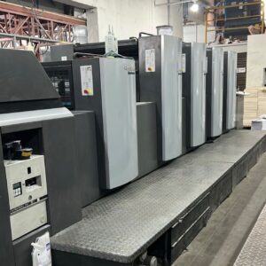 Heidelberg SM 74 -4 + verniz ano 2008, Cp 2000, Presset Center, 132 milhões de impressões.