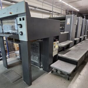 Heidelberg Sm 74 -4 cores ano 2001  CP2000 Autoplate Lavadores 15.000 p/h Tecnotrans