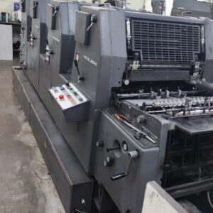 Heidelberg GTO 52-4 cores ano 1989 Alcolor original, tinteiro eletrônico.