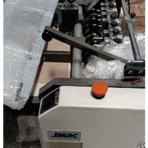 Serrilhadeira automática Jmac SAM 500 alimentação a ar  Faz serrilha, micro serrilha, meio corte e vinco.